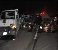 إصابة 4 أشخاص في حادثين منفصلين في بني سويف 