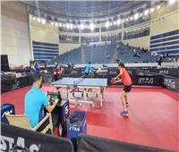 منتخب الفراعنة يتصدر ترتيب بطولة مصر الدولية لتنس الطاولة