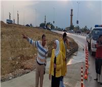 نائب محافظ القاهرة تتفقد إزالة تجمعات مياه الأمطار بالأحياء الجنوبية 