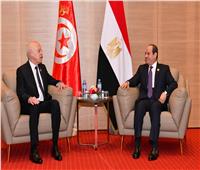 الرئيس السيسي: مصر تدعم كافة جهود مسيرة التنمية والإصلاح بتونس