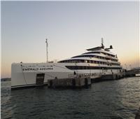 ميناء بورسعيد السياحى يستقبل اليخت «EMERAlD AZZURRA»| صور