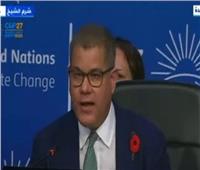 رئيس cop26: سنقدم كل ما في وسعنا مع مصر لتخفيف الخسائر