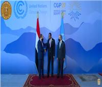 الرئيس السيسي وجوتيريش يستقبلان رئيس وزراء إثيوبيا استعدادا لقمة المناخ