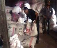 ضبط 25 طن أرز شعير قبل تهريبه وبيعه بالسوق السوداء في الشرقية 