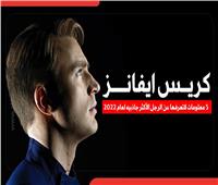 «كريس ايفانز»..  5 معلومات لا تعرفها عن الرجل الأكثر جاذبيه لعام 2022 | إنفوجراف 