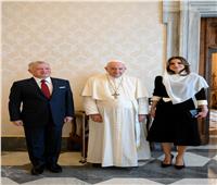 ملك الأردن يؤكد لبابا الفاتيكان أن القدس مفتاح تحقيق السلام في المنطقة
