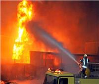 الحماية المدنية تسيطر علي حريق بـ «مصنع حلويات» في بنها
