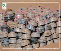 «مسام» ينفذ عمليتي إتلاف لـ462 لغمًا مضاد للدبابات في اليمن