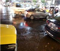 بالصور| سقوط أمطار خفيفة على شرق الإسكندرية.. ونشر سيارات الصرف الصحي
