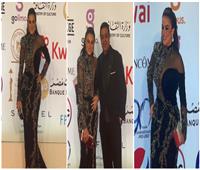 ملكة جمال مصر على السجادة الحمراء لمهرجان القاهرة السينمائي
