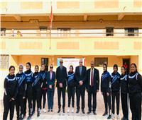 وكيل تعليم الإسكندرية يُكرم الطالبات الفائزات في بطولة الجمهورية لألعاب القوى