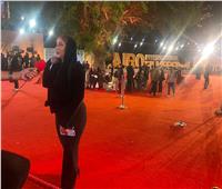 أسما شريف تتألق من فعاليات عرض فيلم «19ب» بمهرجان القاهرة السينمائي