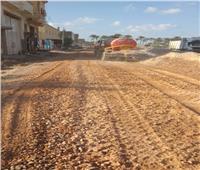  تطوير طريق الملح بمدينة إدكو بالبحيرة بطول ١.٣ كم بتكلفة ١٥ مليون جنيه