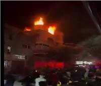 مراسلة القاهرة الإخبارية في غزة: حريق جباليا كاد يتسبب في مئات الوفيات