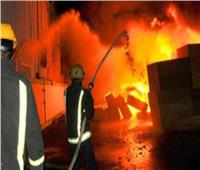 الحماية المدنية بالغربية تسيطر على حريق  بمدرسة المحلة الصناعية  