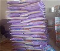 تموين دمياط تضبط ١٤٠ طنا من الأرز بمخازن سرية