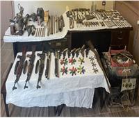 الأمن العام يضبط 22 عنصرًا إجراميًا ووكر لتصنيع الأسلحة بأسيوط
