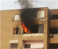 إصابة 3 أشخاص بحريق داخل شقة سكنية بأكتوبر