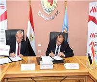 جامعة سوهاج توقع بروتوكول تعاون مع «مصر للأسمنت» بقنا لدعم المجال البحثي 