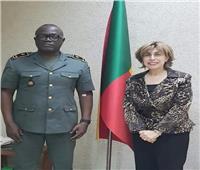 سفيرة مصر في بنين تلتقي مع رئيس أركان الجيش البنيني