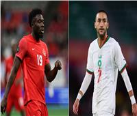 مونديال 2022| موعد مباراة المغرب وكندا والقنوات الناقلة