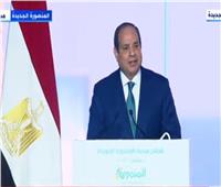الرئيس: مصر أثبتت خلال مؤتمر المناخ أنها الرقم الصحيح في معادلة الاستقرار العالمي