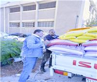 «تموين الغربية» تضبط 3500 كيلو أرز مهرب بسيارة بطريق طنطا كفر الشيخ