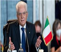 الرئيس الإيطالي: الهجرة غير الشرعية قضية عالمية ويحب حلها من المنبع