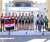مصر تحصد ميداليتين فضيتين في سباق النيل الدولي للدراجات 