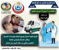 بدء فعاليات الحملة القومية للتطعيم ضد مرض شلل الأطفال