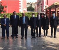 رئيس الوفد يقدم التعازي لسفير الصين بالقاهرة