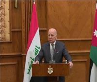 وزير الخارجية العراقي: عقد اجتماعات مشتركة في بغداد ومصر مع الأردن