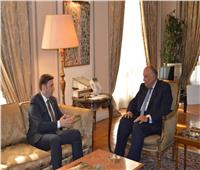 وزير خارجية مقدونيا الشمالية: يجب دعم دور مصر في مكافحة الهجرة غير الشرعية