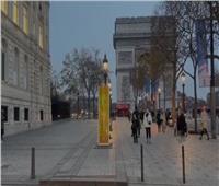 هدوء حذر في شارع الشانزلزيه بباريس قبل مباراة فرنسا والمغرب| فيديو