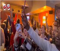 خاص فيديو| فرحة مشجعي فرنسا بعد الفوز على المغرب