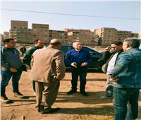 نائب محافظ القاهرة يتفقد نقل شبكات المرافق في المرج  