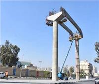 تحويلات مرورية لاستكمال أعمال رفع وتركيب الكمرات بمدينة نصر