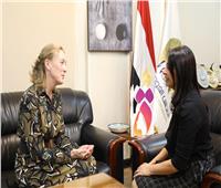 «مايا مرسي» تستقبل سفيرة سلوفاكيا بالقاهرة للتعرف على جهود المجلس في مجال تمكين المرأة