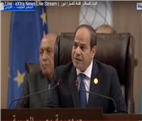 الرئيس السيسي يؤكد على دعم مصر الكامل لجهود إعادة إعمار العراق 