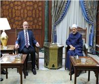 الإمام الأكبر يستقبل وزير الداخلية اللبناني بمشيخة الأزهر