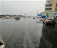"الفيضة الصغرى" تضرب الإسكندرية بأمطار ورياح |صور وفيديو