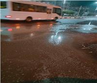 استمرار سقوط الأمطار الغزيرة على عدد من المحافظات| صور و فيديو 
