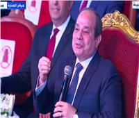 السيسي: أتمنى من الله أن أحقق كل احتياجات المصريين