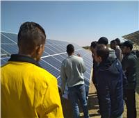 تدريب الشباب بمواقع العمل على الطاقة الشمسية في الوادي الجديد   