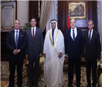رئيس مجلس الشيوخ يستقبل رئيس البرلمان العربي لبحث سبل التعاون