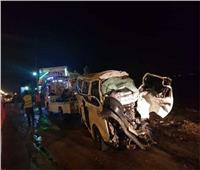 إصابة 9 أشخاص في حادث تصادم بكفر الشيخ 