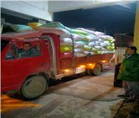 ضبط 27 طن أرز أبيض داخل مخزن بالبحيرة تم حجبهم عن الأسواق بهدف الإحتكار