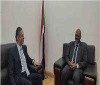 سفيرنا بالخرطوم يلتقي وزير النقل السوداني المكلف