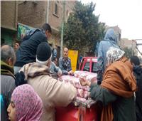 منافذ بيع متحركة لتوفير السلع الغذائية بأسعار مخفضة في قرى المنيا