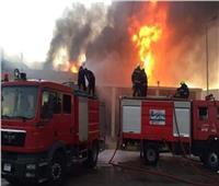 إخماد حريق في أرض بمركز أبحاث كلية الزراعة ببولاق الدكرور